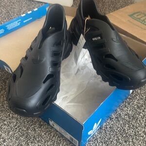 Adidas Black Slip-On Shoes